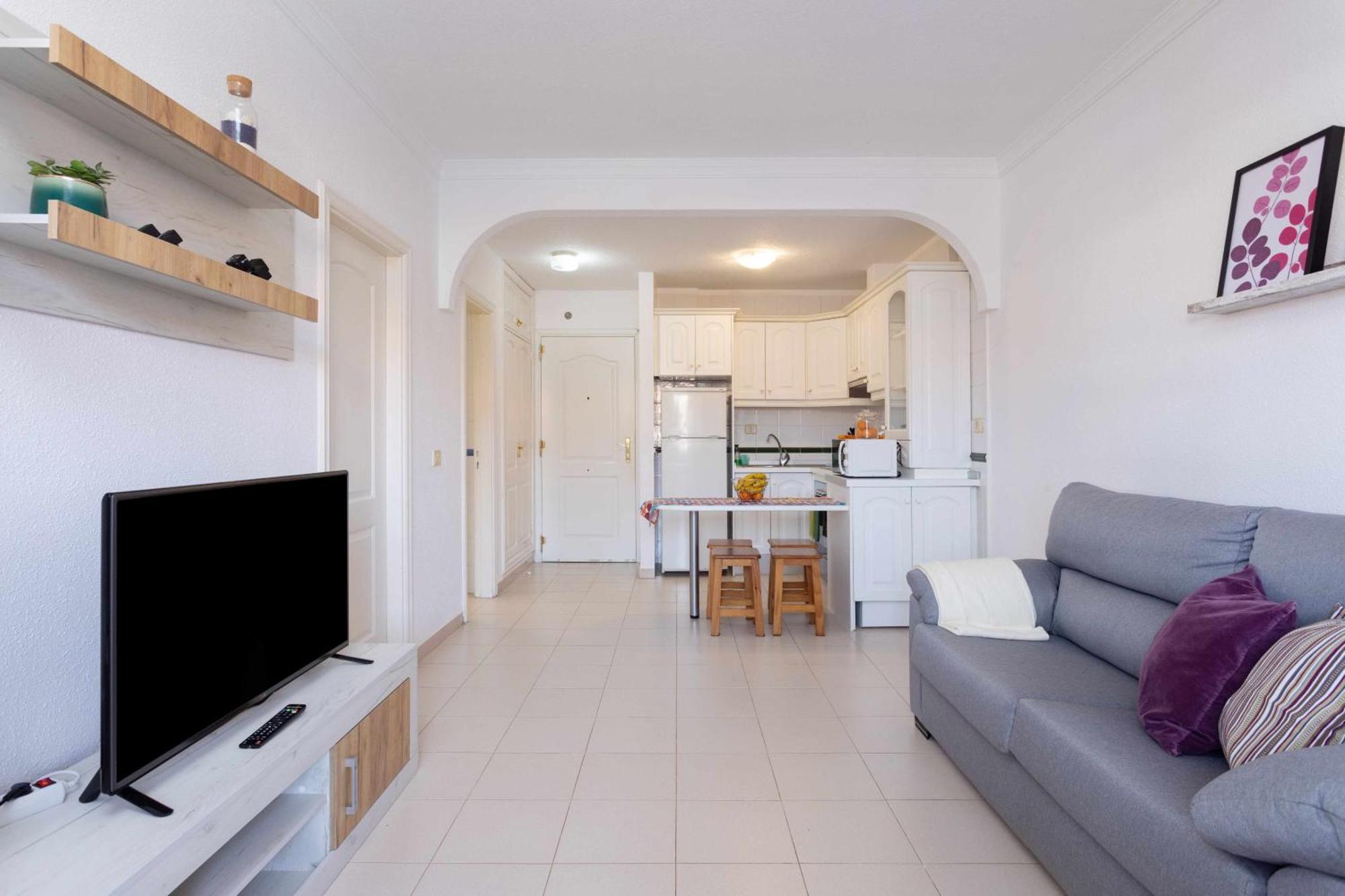 Agradable Piso Con Piscina & Playa Terraza Y Wifi Apartman Costa Del Silencio Kültér fotó