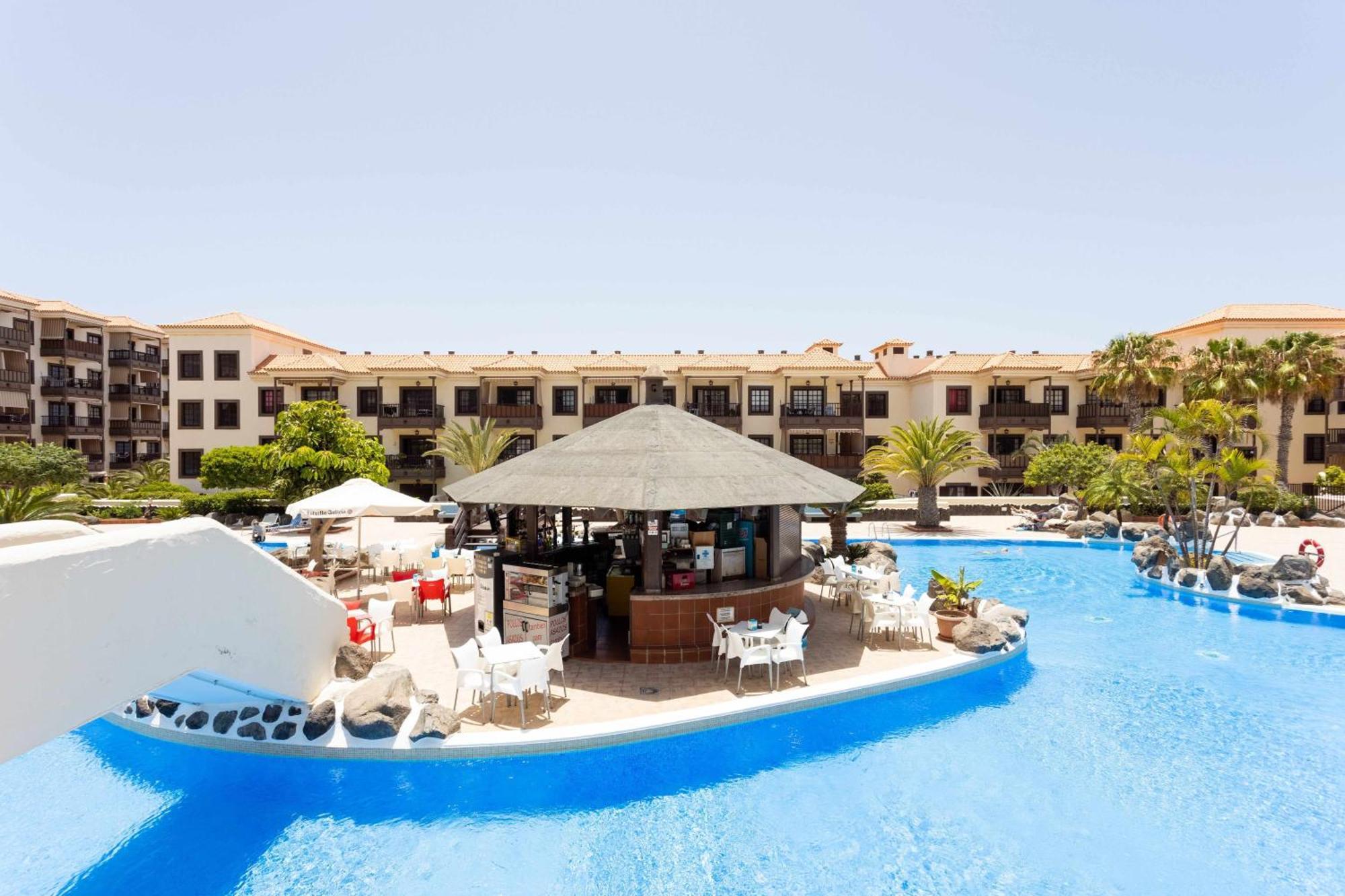 Agradable Piso Con Piscina & Playa Terraza Y Wifi Apartman Costa Del Silencio Kültér fotó